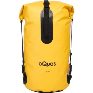 AQUOS HYDRO BAG 50L Wasserdichter Rucksack, gelb, größe