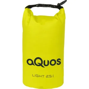 AQUOS LT DRY BAG 2,5L Wasserdichter Sack, gelb, größe