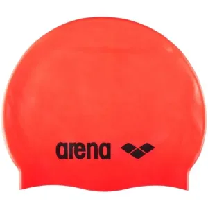 Arena CLASSIC SILICONE Badekappe, rot, größe