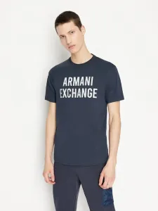 Armani Exchange T-Shirt Blau