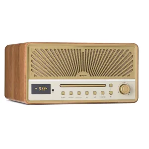 Auna Glastonbury FM CD Radio BT Stereo-Lautsprecher UWK MP3 USB Line-In