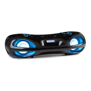 Auna Spacewoofer DAB Boombox CD-Player DAB+ UKW Bluetooth Fernbedienung LED