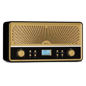 Auna Glastonbury Go Digital-Radio Stereo Akku BT DAB/UKW MP3 USB Line-In #274855