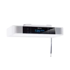 Auna KR-140 Bluetooth Küchenradio DAB+/UKW Freisprechfunktion LED-Licht