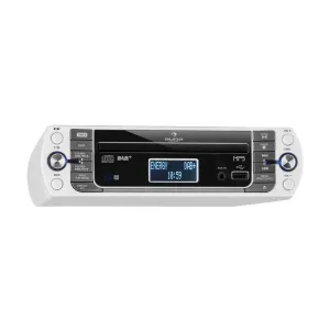 Auna KR-400 CD Küchenradio, DAB+/PLL FM, CD/Mp3-Player weiss