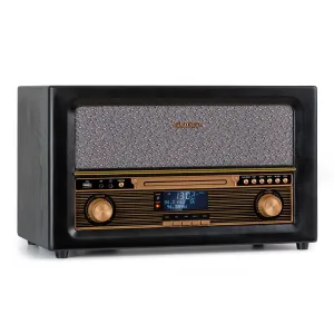 Auna Belle Epoque 1906 DAB Retro-Stereoanlage DAB/UKW-Radio MP3 BT #274557
