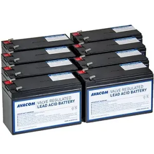AVACOM RBC27 - Batterieset für USV (8 Batterien)