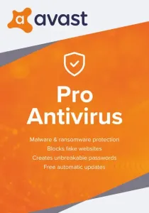 Avast Pro Antivirus 1 Device 1 Year Avast Key GLOBAL