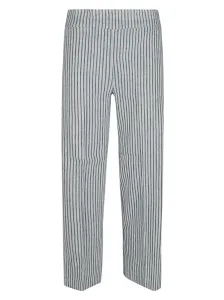 AVENUE MONTAIGNE - Cropped Linen Trousers #1265165