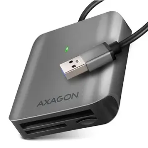 AXAGON CRE-S3, 3-Slot & lun Kartenleser, UHS-II Unterstützung, SUPERSPEED USB-A