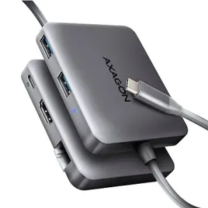 AXAGON HMC-5HL 5-in-1 Hub, USB-C 5Gbps, 2x USB-A, HDMI 4k/60Hz, RJ-45, PD 100W, USB-C Kabel 20 cm