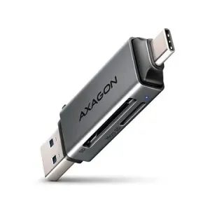 AXAGON CRE-DAC MINI Kartenleser SD / microSD, UHS-I, SUPERSPEED USB-A + USB-C