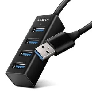 AXAGON HUE-M1A MINI Hub USB-A, Metall