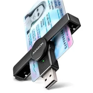 AXAGON CRE-SMPA Smart Card / ID Card PocketReader - USB-A