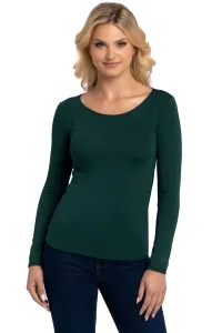Damen T-Shirts Manati long green