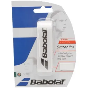 Babolat SYNTEC PRO GRIP WHITE Tennisschläger Tape, weiß, veľkosť os