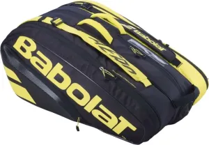 Babolat Pure Aero RH X 12 Black/Yellow Tennistasche
