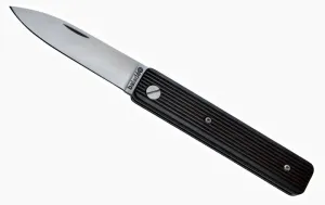 Taschen- Messer Baladéo ECO330 Papagayo, Klinge 7,5cm, Stahl 420, Handgriff TPE black