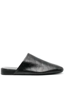 BALENCIAGA - Cosy Bb Leather Slippers #1126999