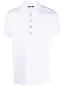 BALMAIN - Cotton Polo Shirt #1499543