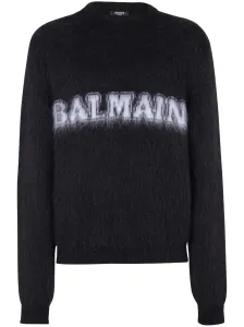 BALMAIN - Wool Sweater With Logo