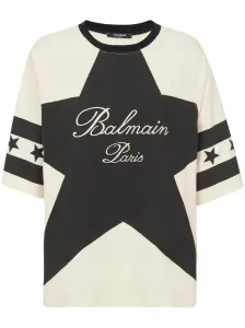 BALMAIN - Logo Cotton T-shirt #1508786