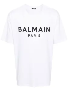 BALMAIN - Cotton T-shirt With Logo