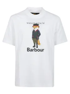 BARBOUR X MAISON KITSUNE' - Beaufort Fox Cotton T-shirt #1441543