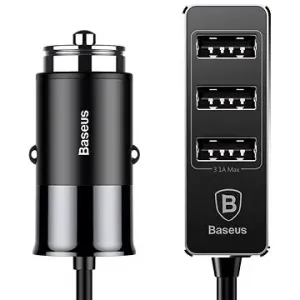 Baseus Enjoy Together 4x USB Patulous Car Charger 5.5A Black