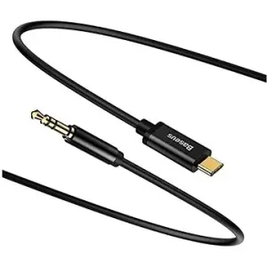 Baseus USB-C zu Buchse 3,5 mm Audiokabel 1,2 m schwarz