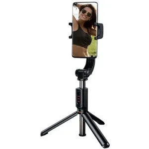 Baseus Lovely Uniaxial Bluetooth Folding Stand Selfie Gimbal Stabilizer Black