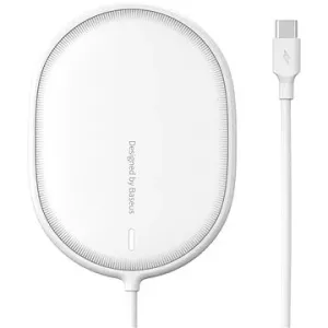 Baseus Light Magnetic Wireless Charger for iPhone 12 / 13 / 14 Series White