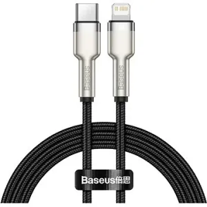 Basesu Cafule Series USB-C zu Lightning PD Lade-/Datenkabel 20 Watt 2 m - schwarz