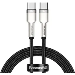Baseus Cafule Series USB-C Stecker auf USB-C Stecker Lade-/Datenkabel mit Metallklemmen 100 Watt 1 m