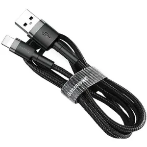 Baseus Cafule Series USB zu Lightning Lade-/Datenkabel 1,5 A 2 m - grau-schwarz