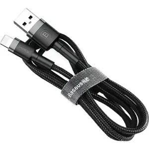 Baseus Cafule Series USB zu Lightning Lade-/Datenkabel 2,4 A 1 m - grau-schwarz