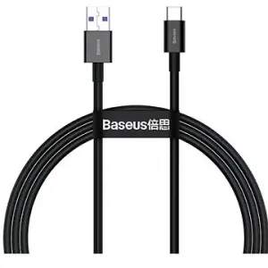 Baseus Superior Series USB / Typ-C Schnellladekabel 66 Watt 2 m - schwarz