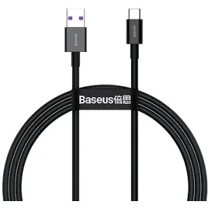 Baseus Superior Series USB / Type-C Schnellladekabel 66 Watt 1 m - schwarz
