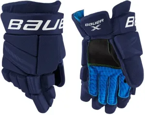 Bauer X GLOVE JR Eishockey Handschuhe für Kinder, dunkelblau, größe