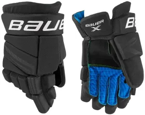 Bauer X GLOVE JR Eishockey Handschuhe für Kinder, schwarz, größe
