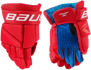 Bauer X GLOVE YTH Eishockey Handschuhe für Kinder, rot, größe 8