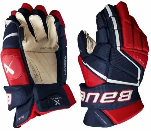 Bauer S22 Vapor 3X Pro Glove SR 14 Navy/Red/White Eishockey-Handschuhe