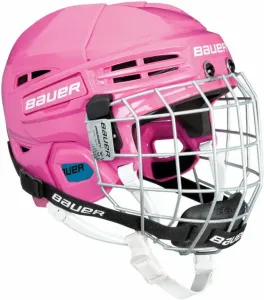 Bauer Prodigy Youth Helmet Combo SR Rosa UNI Eishockey-Helm