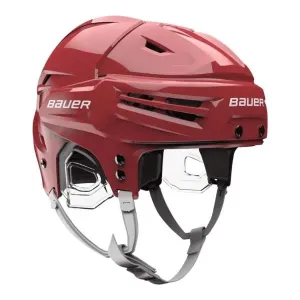 Bauer RE-AKT 65 Eishockey Helm, rot, größe