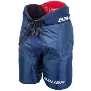 Bauer NSX PANTS JR Eishockey Hose für Kinder, blau, größe