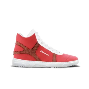 Barefoot Sneakers Barebarics Hifly - Red & White #276339