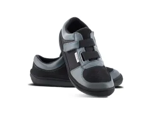 Kinder Barfuß Sneakers Be Lenka Fluid - Charcoal & Black #276757
