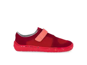 Kinder Barfuß Sneakers Be Lenka Joy - All Red #276010
