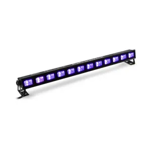 Beamz BUVW123 LED Bar 30W 8x3W UV/WW 2in1 LEDs schwarz