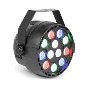 Beamz Party UV Par 15W 12xUV-LEDs DMX Standalone LED-Anzeige schwarz